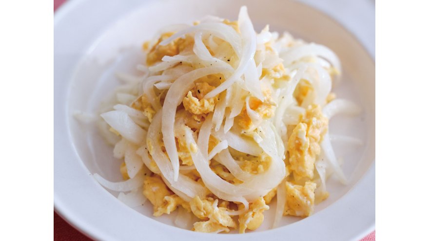 新たまといり卵のサラダ