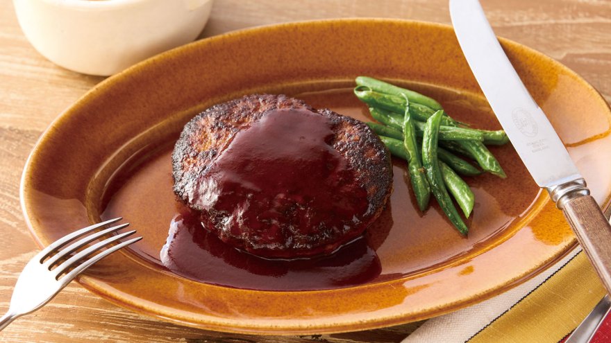 しっとりふんわりハンバーグ