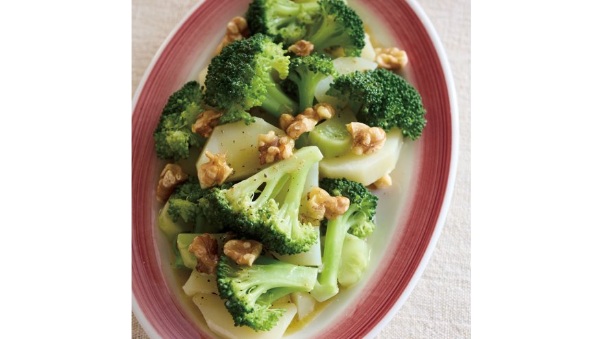 メープルドレッシングの温野菜サラダ