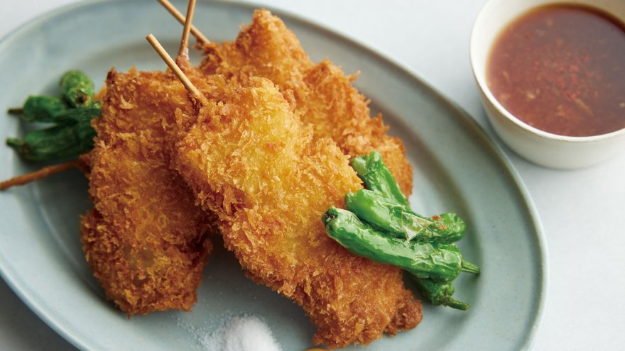 カツピページ 新たまの串カツ レシピ 笠原 将弘さん ｜みんなのきょうの料理