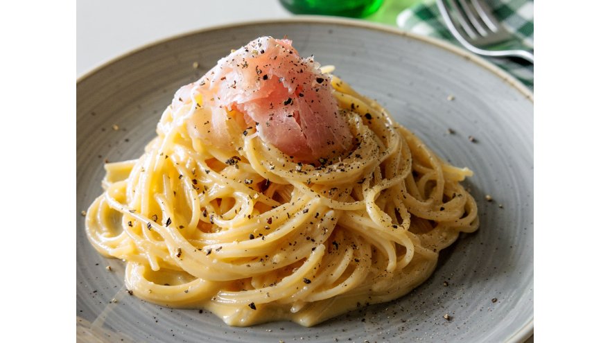 ワンボウル カルボナーラ風パスタ