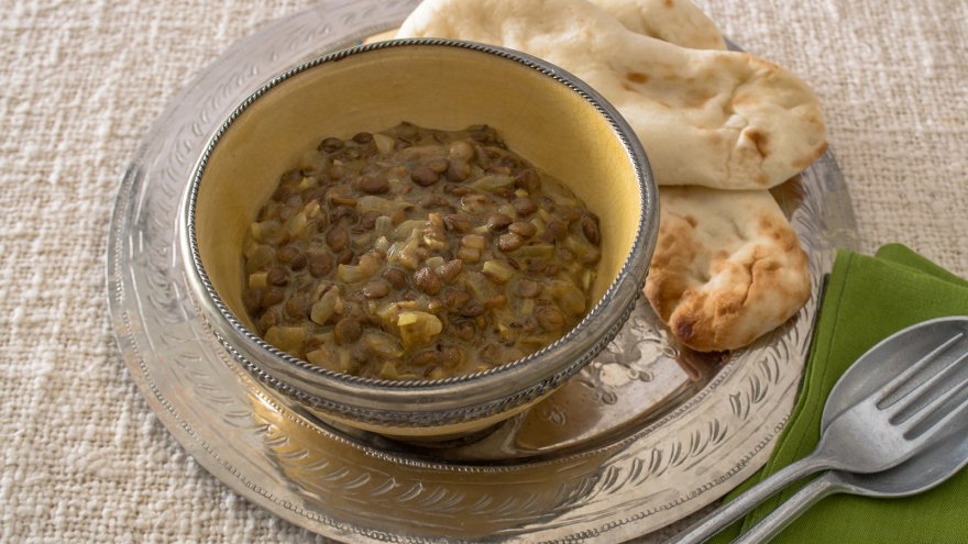 レンズ豆のダルカレー