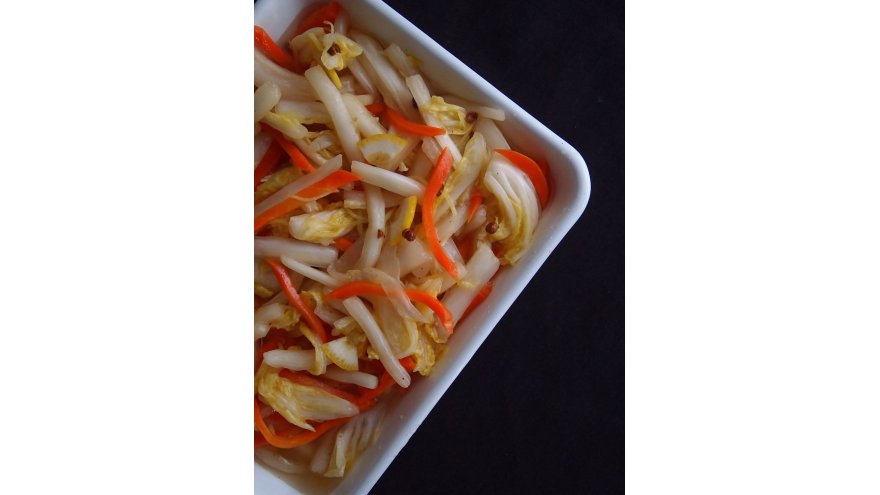 白菜の中華風甘酢漬け