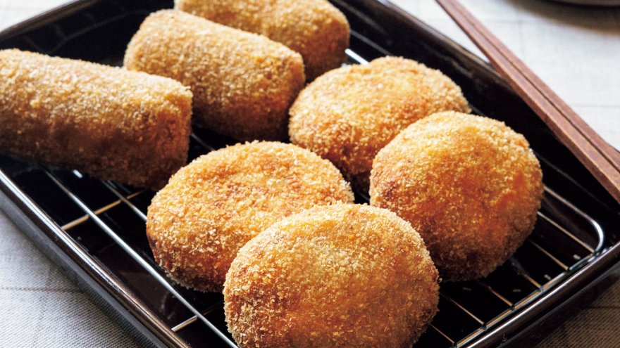 一緒につくるコロッケ