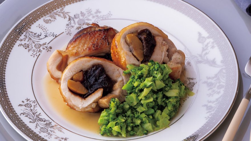 冬のロールチキン