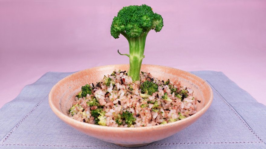 ブロッコリーの混ぜごはん