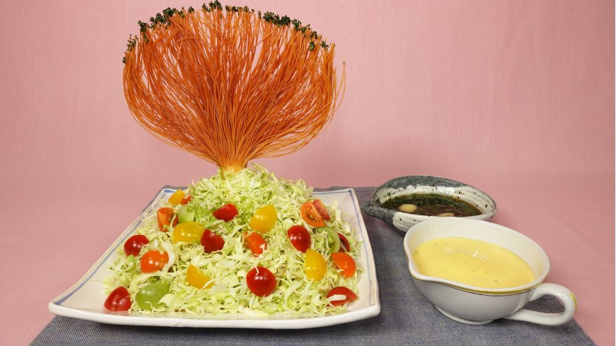 キャベツでせん切りetc.