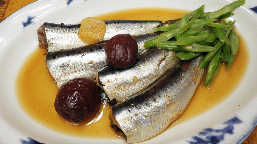 いわしのうめぇ～煮