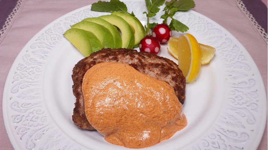 手間が半バーグ