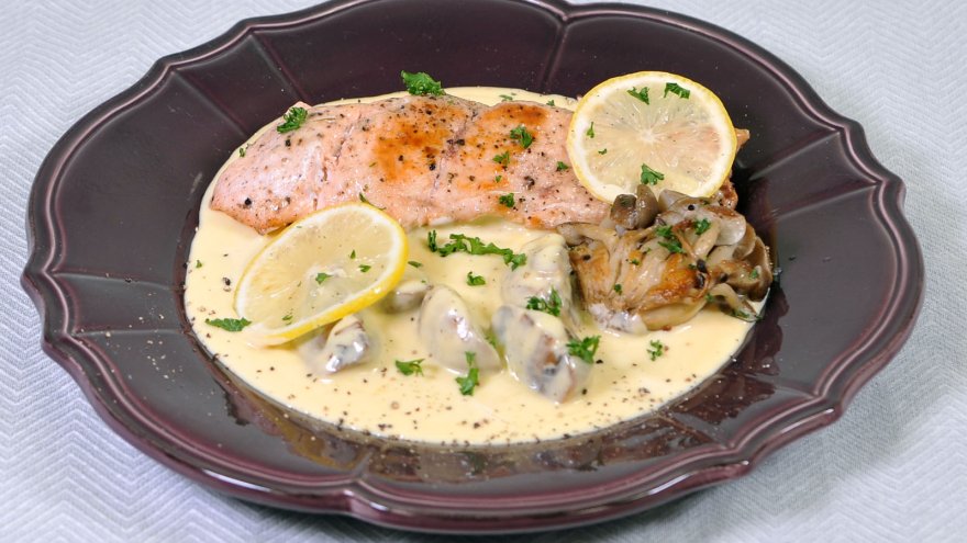 鮭の上品ソテー