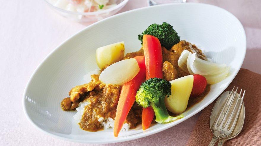 フレンチシェフの野菜いっぱいカレー