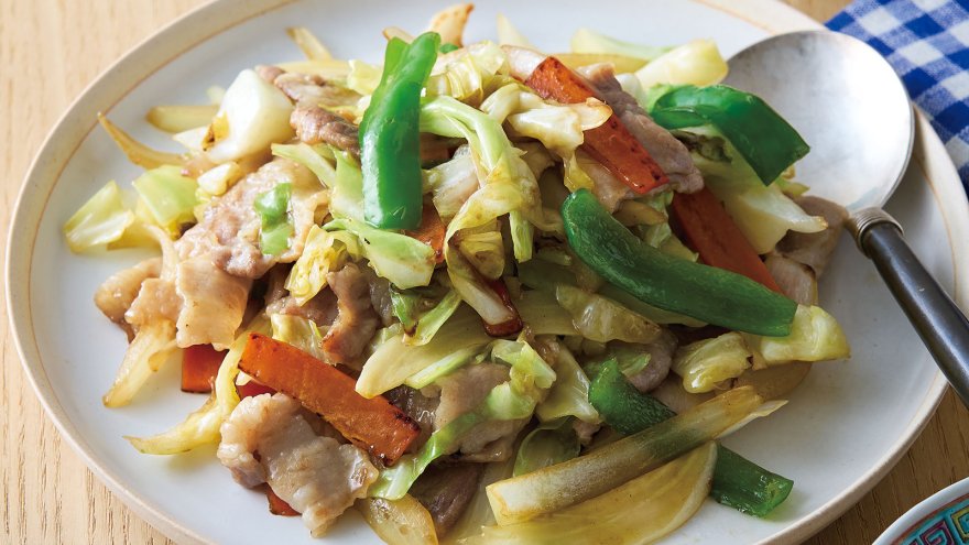 シャキッと！肉野菜炒め