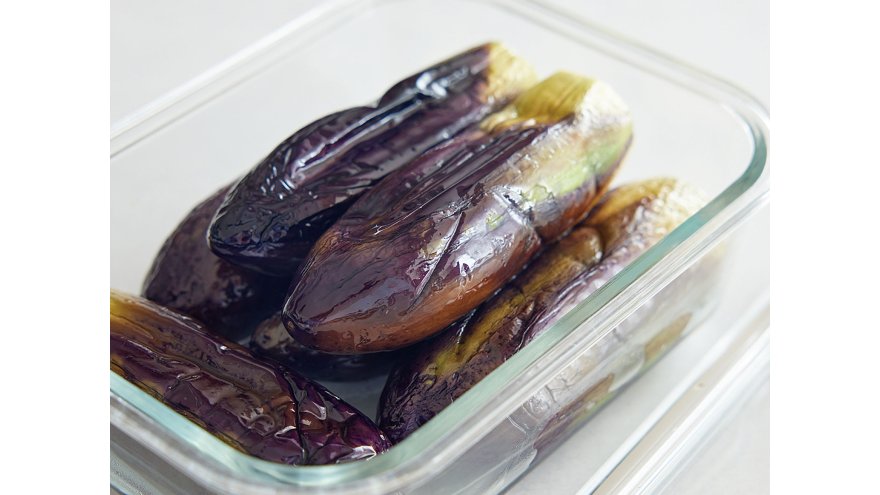 なすの塩オイル蒸し
