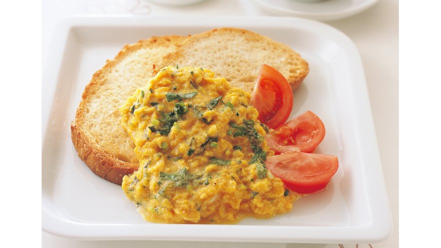 青じそ入りスクランブルエッグ