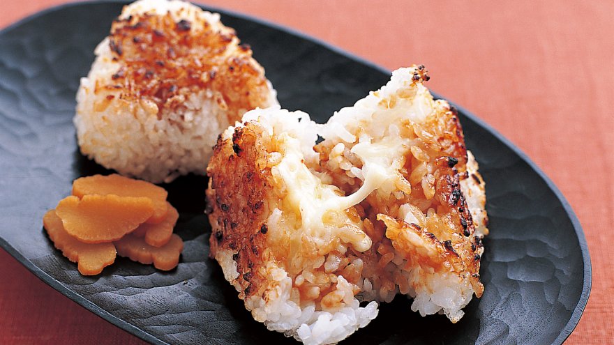 チーズ焼きおに