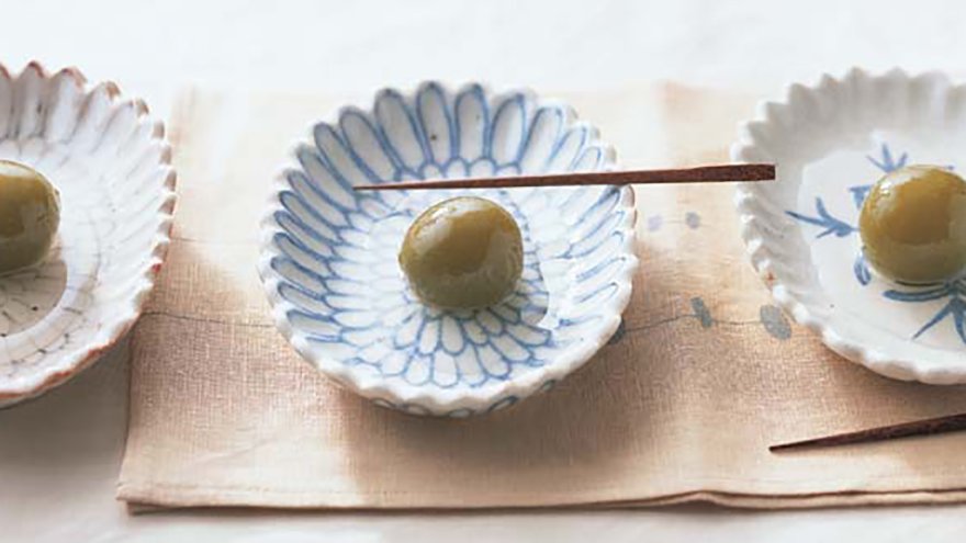 青梅の甘露煮