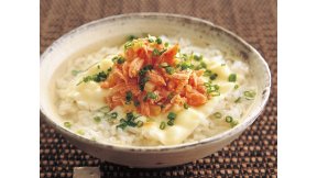 さけしょうがチーズ茶漬け