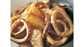 大根といかのみそ煮