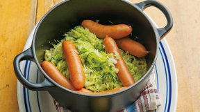 ハーブ入りコールスローのスープ煮