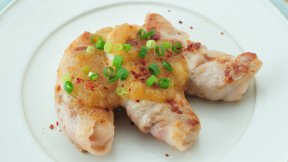 梨の肉巻き 梨ソース