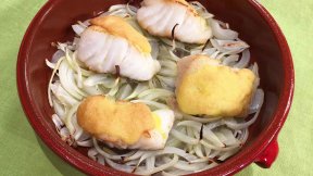 たらのアリオリソース焼き