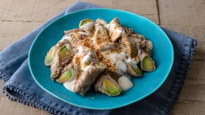 肉巻きなす 和風ヨーグルトソース