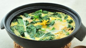 ターサイと厚揚げの煮寄せ