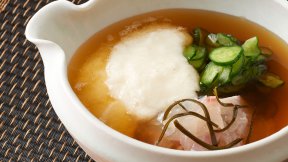 きゅうりの鯛とろろ
