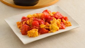 トマトの卵炒め