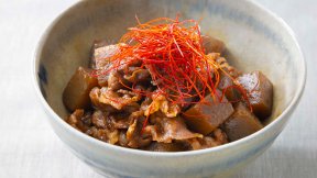 牛肉とこんにゃくのあっさり煮