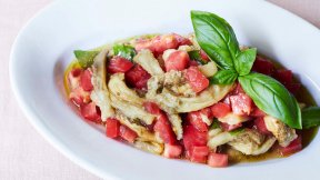 焼きなすのサラダ