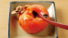 完熟柿のデザート