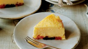 プルーンとあんずのチーズケーキ