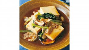 豆腐と豚バラのオイスターソース煮