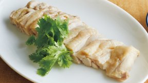 フライパン蒸し鶏