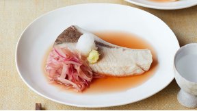 ぶりの吸い酢蒸し