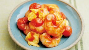 トマトえびたま
