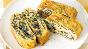 ひじきの厚焼き卵