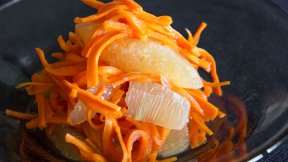 干しにんじんのはちみつレモン漬け