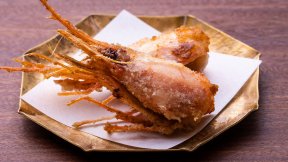 甘えびの頭のから揚げ