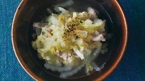 豚バラと白菜のサッと煮
