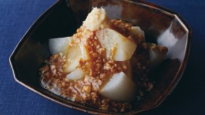 大根のそぼろあんかけ