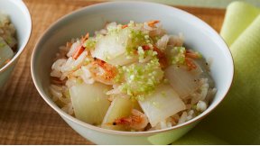 新たまねぎの混ぜご飯