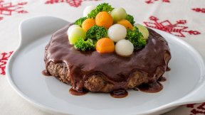 フライパンDEハンバーグ