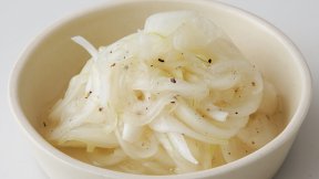 新たまねぎの甘酢だれ