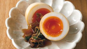 ゆで卵の薬味じょうゆ漬け