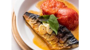 焼きさばのトマト煮