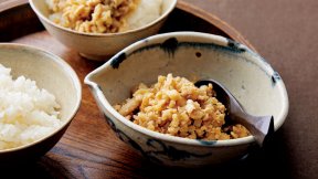 れんこんとひき肉のそぼろ