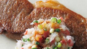 梅おろしソース