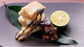 ぶりの焼き物3種盛り